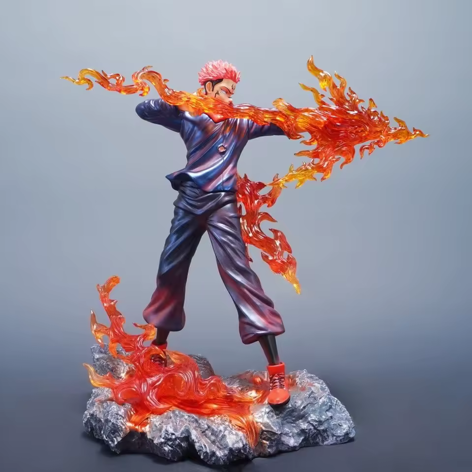 Jujutsu Kaisen - 30cm Figure – Ryomen Sukuna PVC Action Statue High Quality Collectible Buy Online at Anime Weebs - View 2
