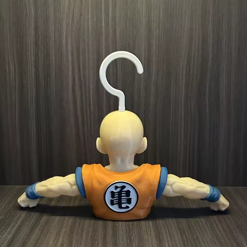 Dragon Ball - Krillin Non-Slip Clothes Hanger – Anime Wardrobe Accessory High Quality Collectible Buy Online at Weebs - View 3