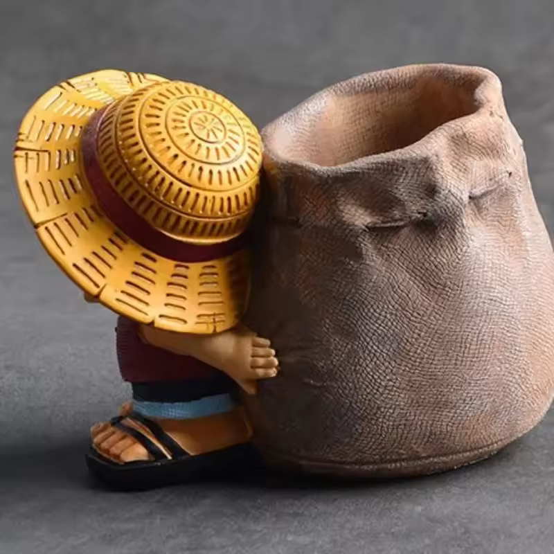 One Piece - Luffy Retro Pen Holder High Quality Collectible Buy Online at Anime Weebs - View 2