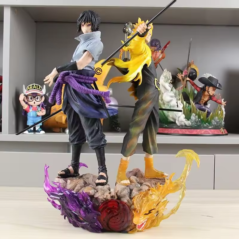 Naruto - Sasuke Figure – 38cm GK PVC Statue High Quality Collectible Buy Online at Anime Weebs - View 2
