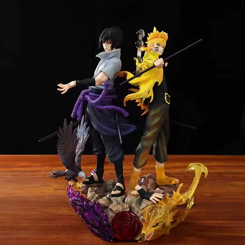Naruto - Sasuke Figure – 38cm GK PVC Statue High Quality Collectible Buy Online at Anime Weebs - View 3