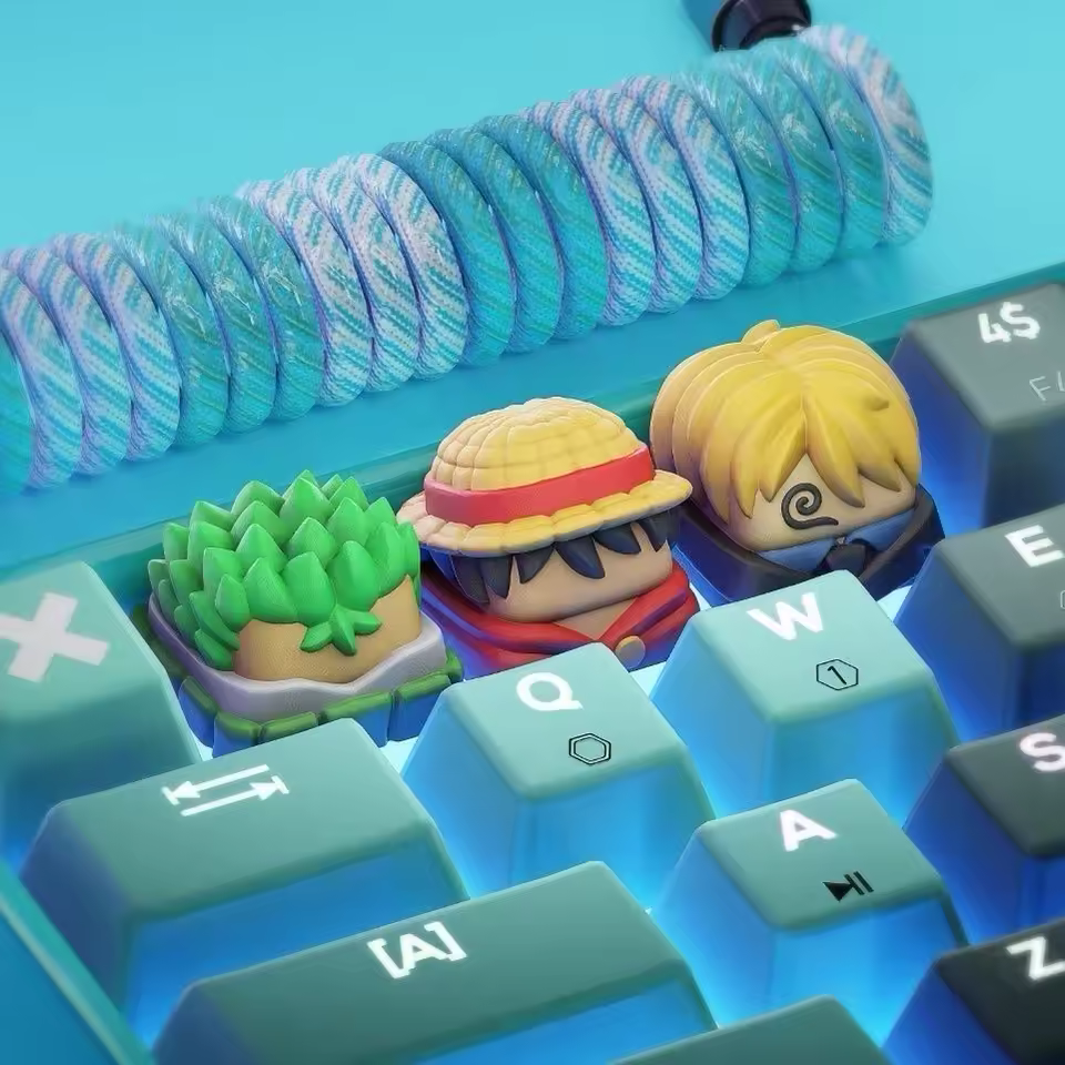 One Piece - Anime Resin Keycaps for Mechanical Keyboards Premium Figure Buy Online at Weebs
