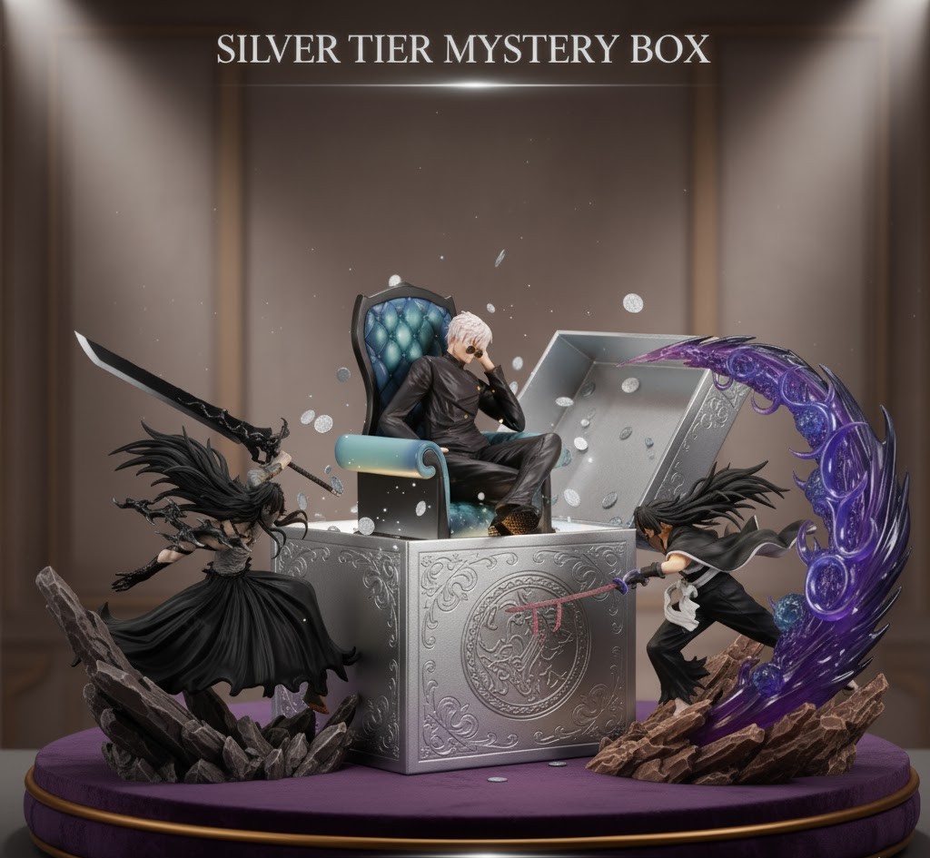 Silver Tier Anime Mystery Box - 4-5 Premium Figures & Collectibles Worth £120-150